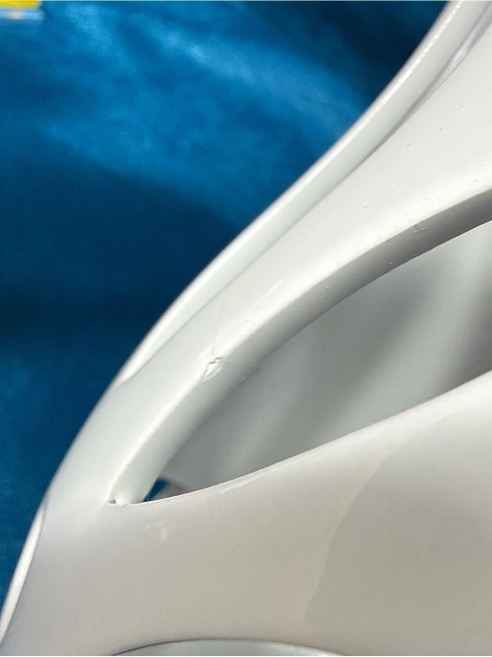 PartyLite White Ceramic Flower Petal Punched Taper Candle Holder 2 pc. 8" *READ* - Picture 9 of 11